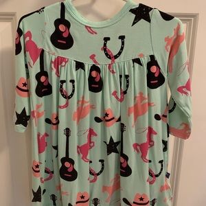 NEW Kickee pants pistachio cowboy dress new